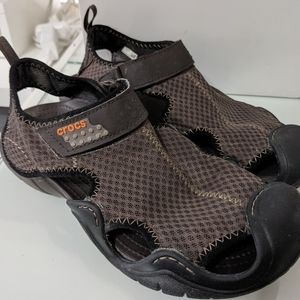 Crocs Swiftwater Mesh Deck Sandal